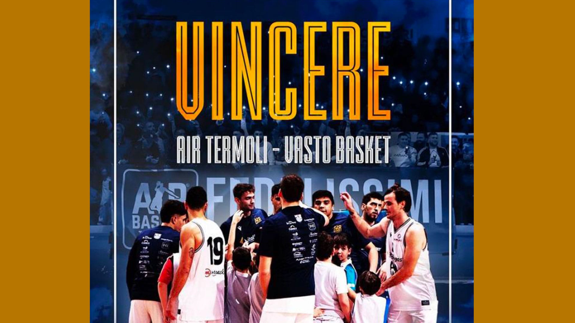 L'ETERNA RIVALITÀ AL PALASABETTA: AIR TERMOLI-VASTO BASKET PER "VINCERE"