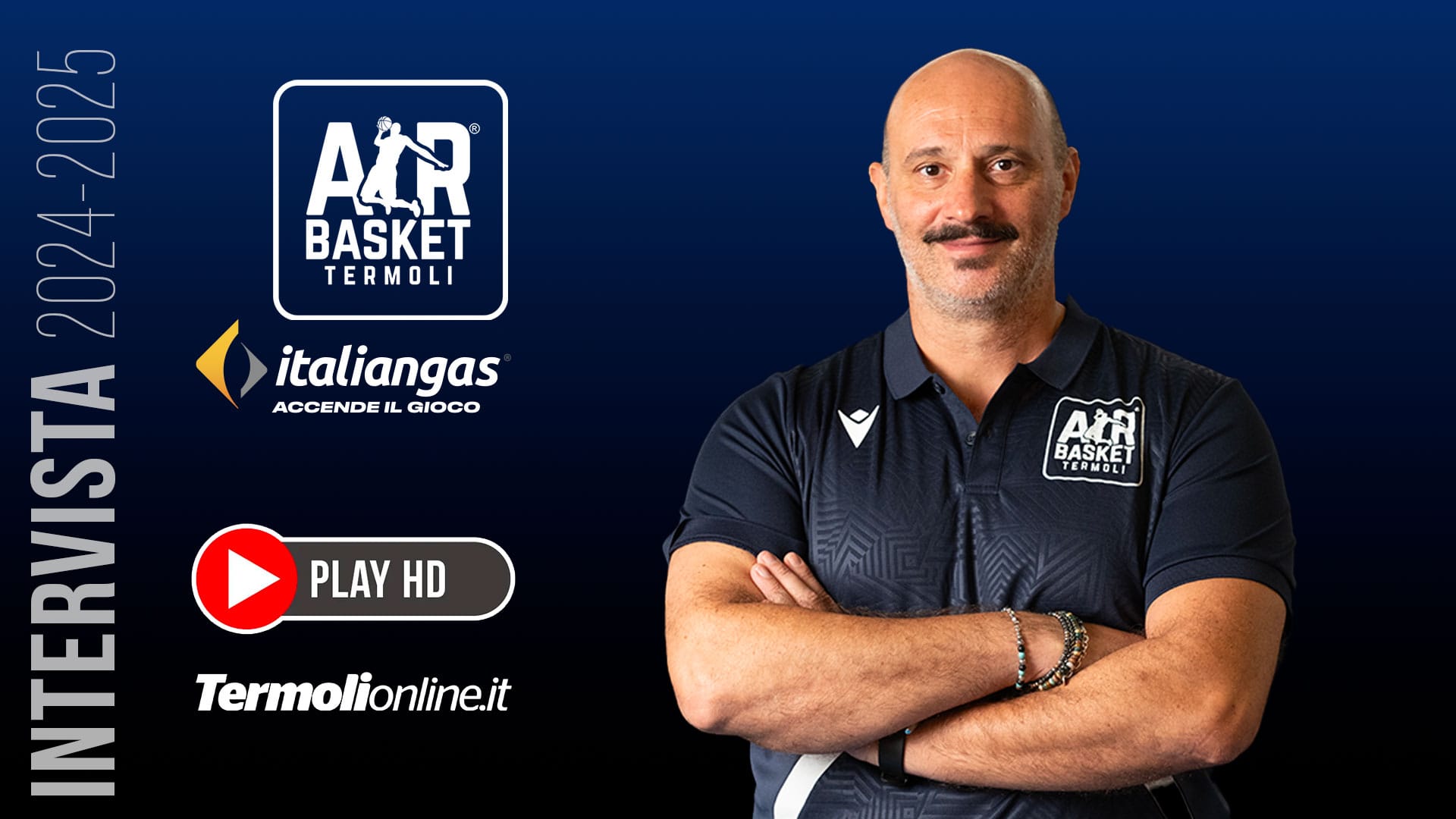 VIGILIA DEL MATCH AIR BASKET ITALIANGAS TERMOLI BOSCOREALE INTERVISTA AL COACH GIGI MARINELLI